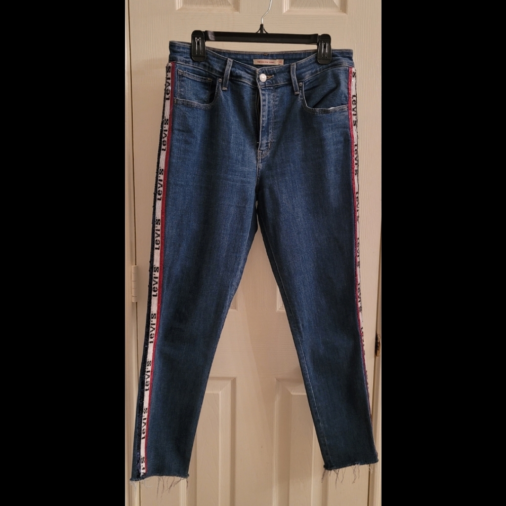 Levi Sequined Skinny Jeans